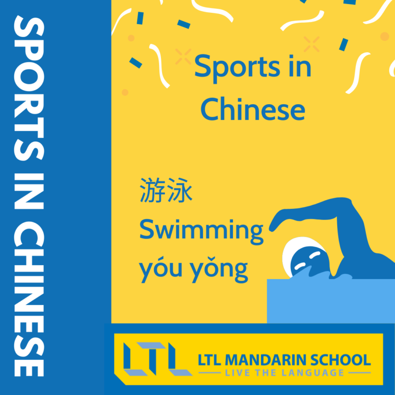 Sports in Chinese - Swimming