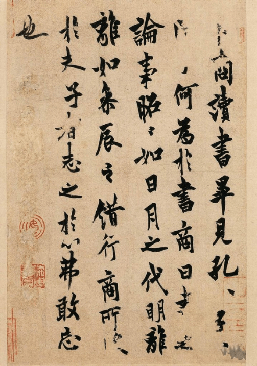Chinese calligraphy-Running script