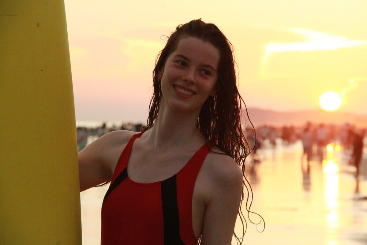 Surfing in Beihai